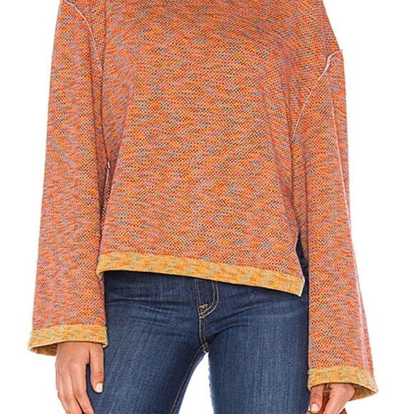 We The Free Sunny Days Turtleneck Top Feminine Contemporary Boho Casual - Picture 7 of 14